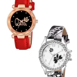 Miss Perfect Women Dial & Leather Straps Analogue Watch LJ241-picture-0