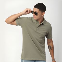 R&B Men Polo Collar Extended Sleeves Pockets T-shirt-picture-9