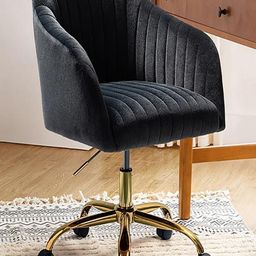 Doe Buck Velvet Finish Adjustable Office Chair-image-96