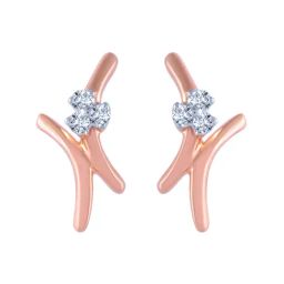 P.C. Chandra Jewellers 18 kt Gold & Diamond Earrings-picture-41