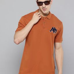 Aeropostale Polo Collar Pure Cotton T-shirt-picture-49