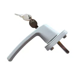 Ebco AWH-DML3 White Finish Mortise Window Handle With Lock 70 mm-image-47