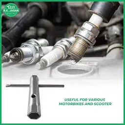 B K JAGAN & CO Spark Plug Spanner 14 X 15 mm image 4