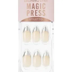 DASHING DIVA Magicpress Silver Edge French-18