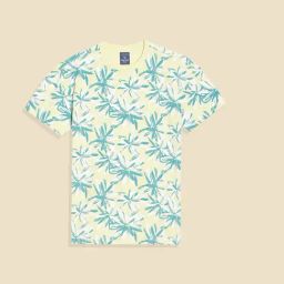 Allen Solly Boys Green Cotton Printed T-Shirt-picture-1