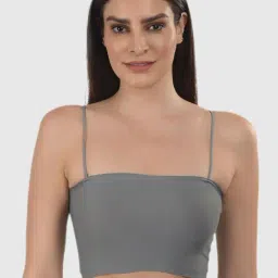 mod & shy Grey Solid Lightly Padded Bra-image-44