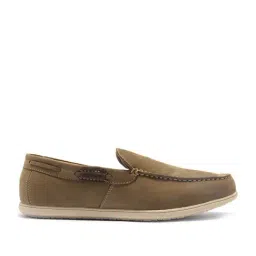 Woodland Men's Dubai Khaki Boat Shoes-picture-26