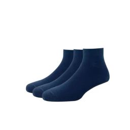 Louis Philippe Navy Cotton Socks (Pack of 3)-image-70