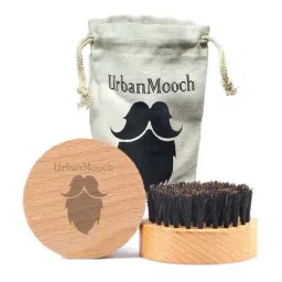 UrbanMooch Round 100% Boar Bristle Beard & Mustache Brush-24