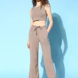 Da Intimo Brown Two Pieces Loungewear Set-49