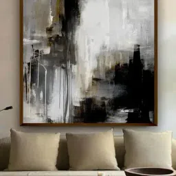 The Art House Abstract Multicolor Canvas Wall Painting-picture-47