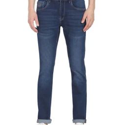 U.S. Polo Assn. Blue Cotton Slim Fit Jeans-image-12