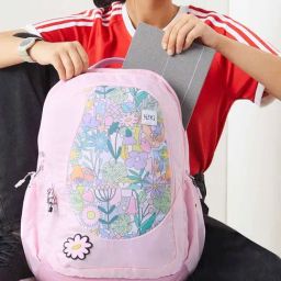 Wiki Back to School 3 Pastel Polyester Printed Backpack - 31 Ltrs-image-30