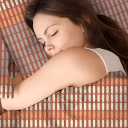 Layers Cotton Plus Brown Cotton Blend 120 TC Double Size Bed Sheet with Pillow Cover image 4