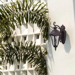 Whispering Homes Black Metal Adam Outdoor Wall Light-image-30