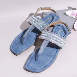 Inc.5 Women's Navy T-Strap Sandals-picture-42