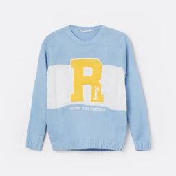 Fame Forever by Lifestyle Boys Multi Acrylic Embroidery Sweater-image-68