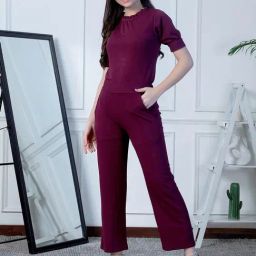 NEUDIS Wine Maxi Co-Ord Set-image-14