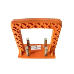 EFFICACY 165x170x25 mm U Shape Orange PVC Foot Step 12-140 Kg Load Capacity WI-FOOT_STEP_WITH N/BOLT-5 (Pack of  5)-picture-45