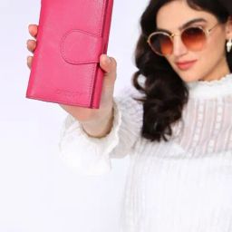SASSORA NEO Pink Leather Wallet-picture-14