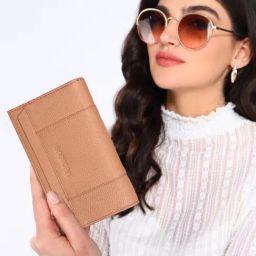 SASSORA EBONY Beige Leather Wallet-10