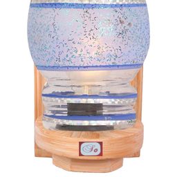 SOMIL Blue Glass Cylinder Printed Wall Lamps-picture-27