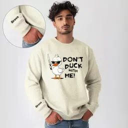 Quirky Comfort Personalized Unisex Sweatshirt - L-image-19