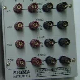 SIGMA Standard Resistance Box-36