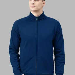 AUSK Men Fleece Lightweight Bomber with Embroidered Jacket-image-21