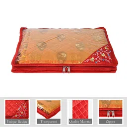 Kuber Industries Red Set of 3 Regular Multi-Utility Organisers image 4