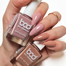 BAD COMPANY Set Of 2 No Toxin Long Stay Nail Lacquer - 10 ml Each - Shade 57-96-picture-54