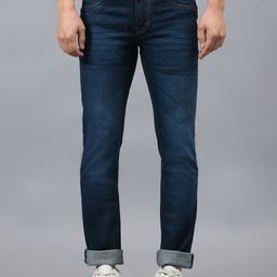 Cantabil Men Narrow Light Fade Jeans-image-97