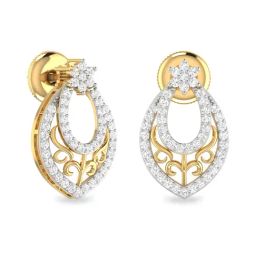 PC Jeweller Theodora 22 kt Gold Earrings-image-38
