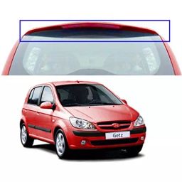 Auto Pearl OE Type Car Spoiler ABS Dynasty Red Mica Compatible For Hyundai Getz, Spoiler_Getz_Dynasty_Red_Mica-image-54