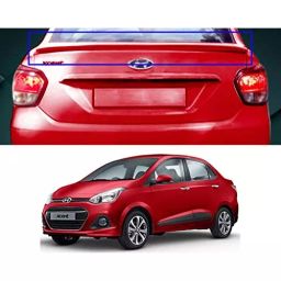 Auto Pearl OE Type Car Spoiler ABS Red-Passion Compatible For Hyundai Xcent, Spoiler_Xcent_red-passion-22