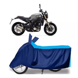 Auto Pearl Two Wheeler Cover for Benelli Leoncino 800 - Cyan, Blue-image-55