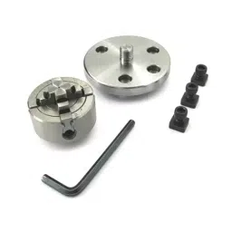 A.D INTERNATIONAL Independent Centering Chuck Size 50 mm 4 Jaw and M14 x 1 Thread for Lathe Machine, Milling Machine, BN-RLIR-NQUE image 3