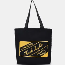 Converse Printed Canvas Structured Tote Bag-0