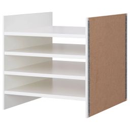 ikea kallax Insert with 4 shelves, white, 33x33 cm-picture-6
