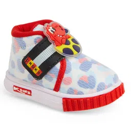 Chiu Crocodile Applique Detailed Velcro Closure Musical Shoes - Red-picture-19
