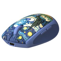 Portronics POR-2876 Toad III Plus Rechargeable Bluetooth Mouse with Bluetooth & 2.4 GHz Wireless Connectivity(Blue)-25