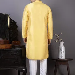 DEVOILER Men Regular Kurta with Pyjamas-image-5