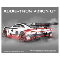 Magicwand Die-Cast Metal 1:32 Scale E-Tron Vision GT with 4 Openable Doors Music,Pull Back Action & Glowing Head & Tail Lights image 3