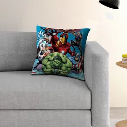Marvel Multicoloured Set of Single Marvel Characters Printed 40x40 cm Square Cushion Cover-32