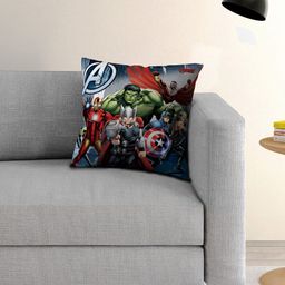 Marvel Multicoloured Set of Single Marvel Characters Printed 40x40 cm Square Cushion Cover-56