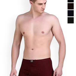 HAP Pack Of 5 Pure Cotton Mini Trunks - Men's Kings Mini Trunk_I/E_Pk5_$P-15