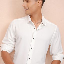 HIGHLANDER Men Slim Fit Opaque Casual Shirt-picture-20