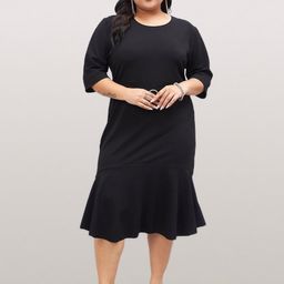 Sztori Women Drop-Waist Midi Belted Dress-image-72
