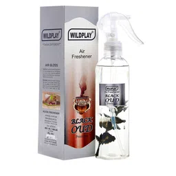 WILDPLAY Black & Transparent Premium Oud Room Air Freshener Spray - 250 ml-image-28