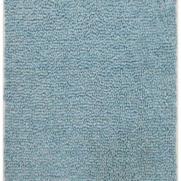 CAZIMO Blue Super Absorbent Pure Cotton Bath Rugs-34